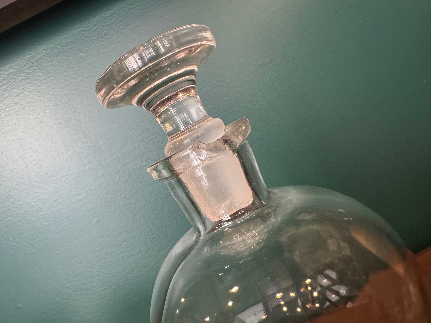 Antique Sulfuric Acid Apothecary Bottle